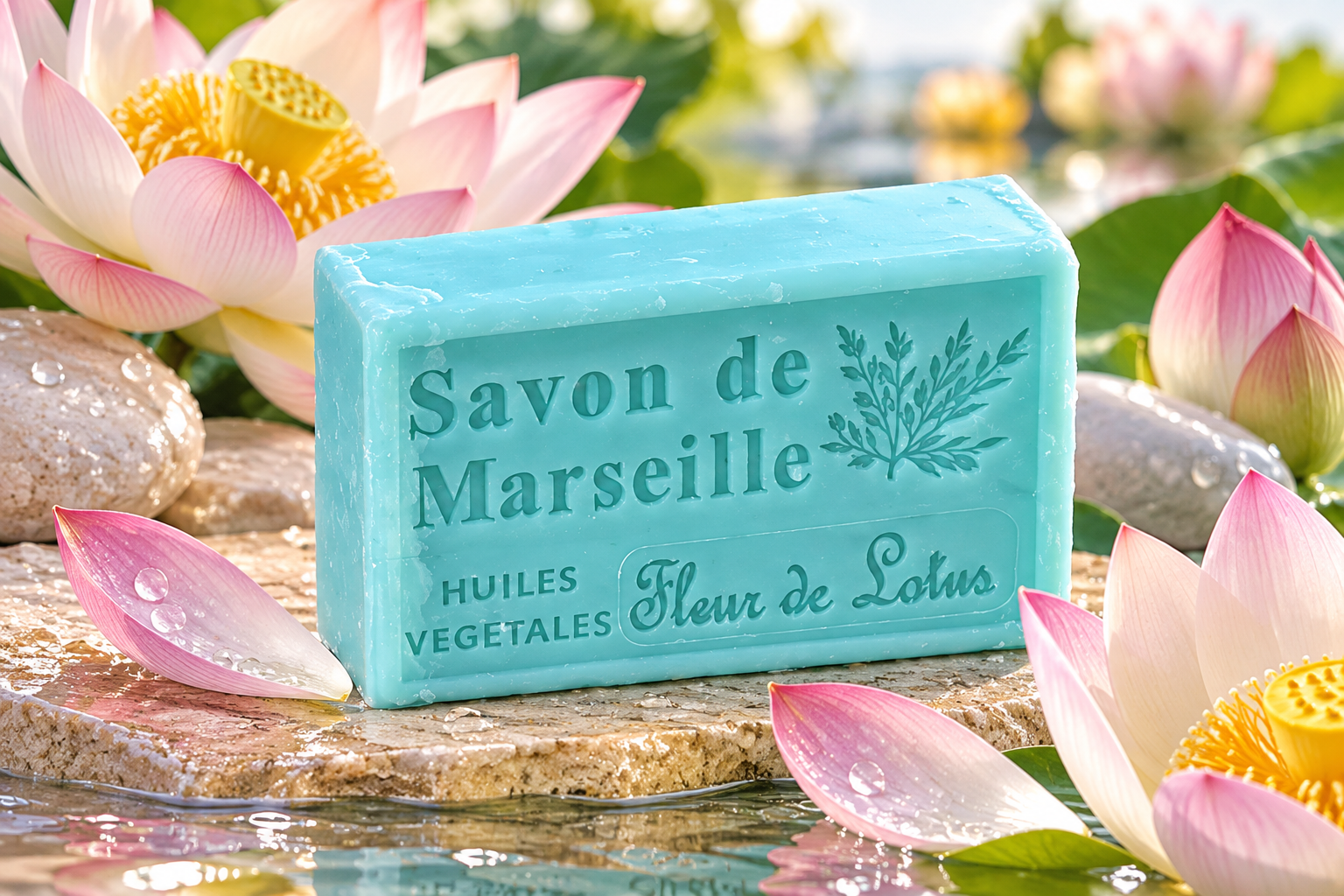 Savon de Marseille Fleur de Lotus 125 g